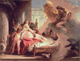 Jupiter und Danae, 1733-35